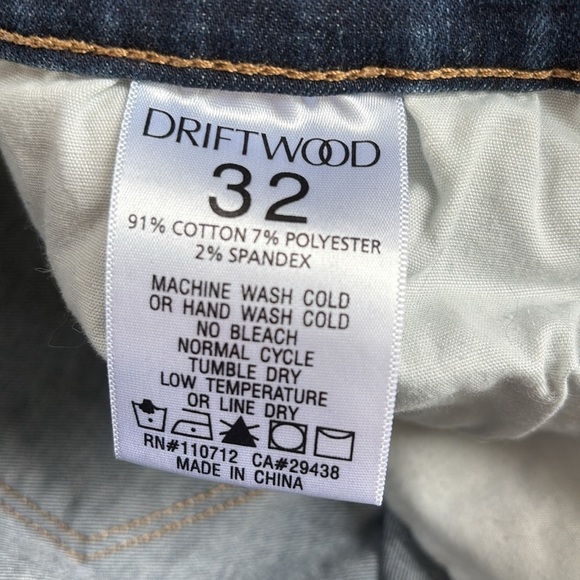 Driftwood Colette Embroidered Jeans 32 - Picture 11 of 14